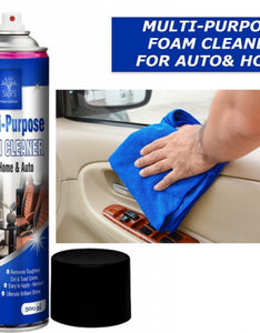 Multi-Purpose Car Interior Foaming Foam Cleaner for Home and Auto Seats, Dashboard Leather Vinyl Rubber,Doors, PU/Leather 500 ML