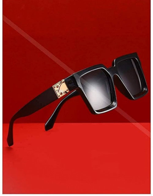 Unisex Free Size Retro Square Sunglasses